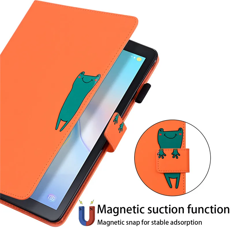 Bonito Pintado Soft Tpu Tablet Capa Capa para Samsung Galaxy Tab a sm T590 Gato Panda 10 2023 - Imagem 6