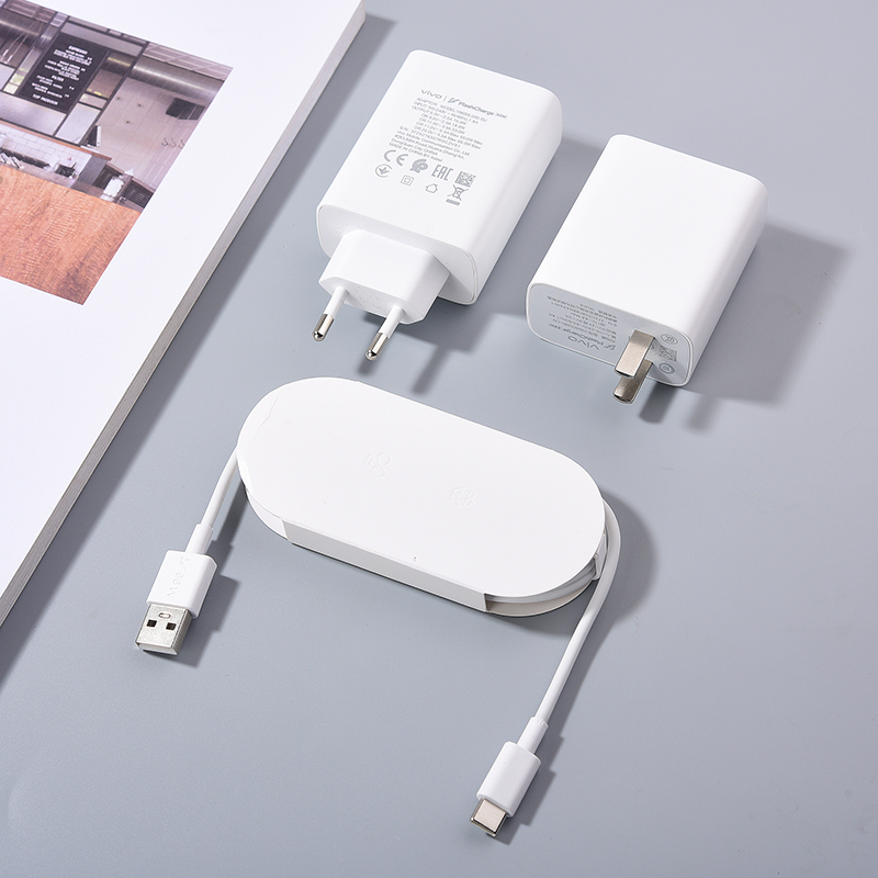 Vivo 66W Flash Charger EU US Fast Charging Power Adapter Usb Type C Cable For Vivo S15e S15 S16e S16 Pro X90 X80 IQOO 11 10 Pro