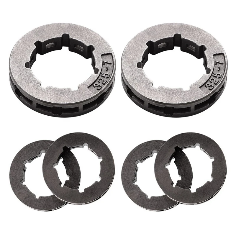 6Pcs Sprocket Drive Rim (.325Inch) 19MM Small 7T Spline For Husqvarna 501 45 74-02, 501457402, For Stihl 11892 Chainsaw