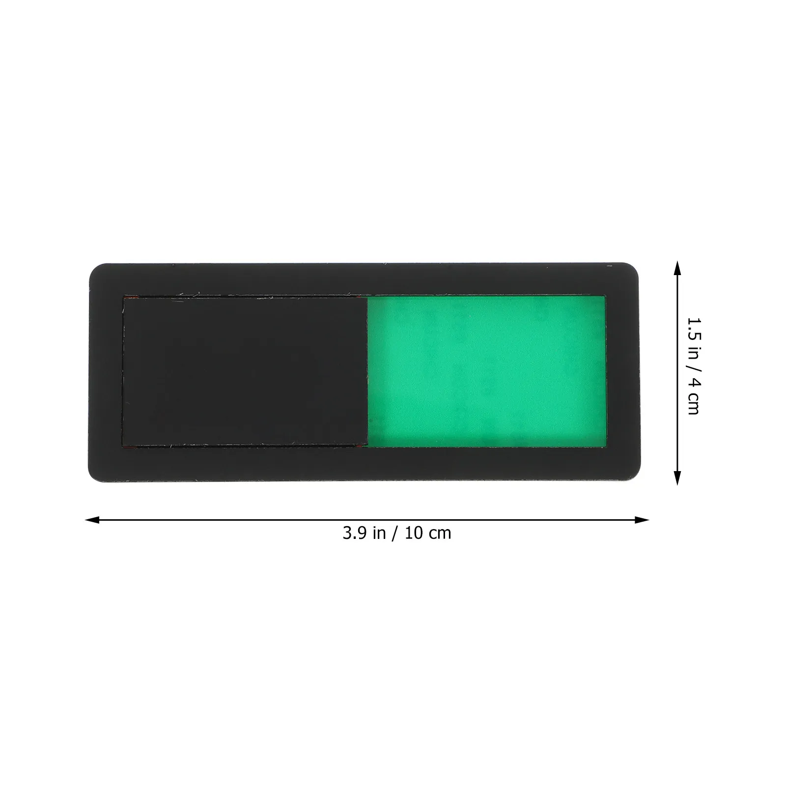 슬라이더 도어 프라이버시 표시판 사무실, 화장실, 회의실용 자석식 개폐 표시기 견고한 ABS 소재