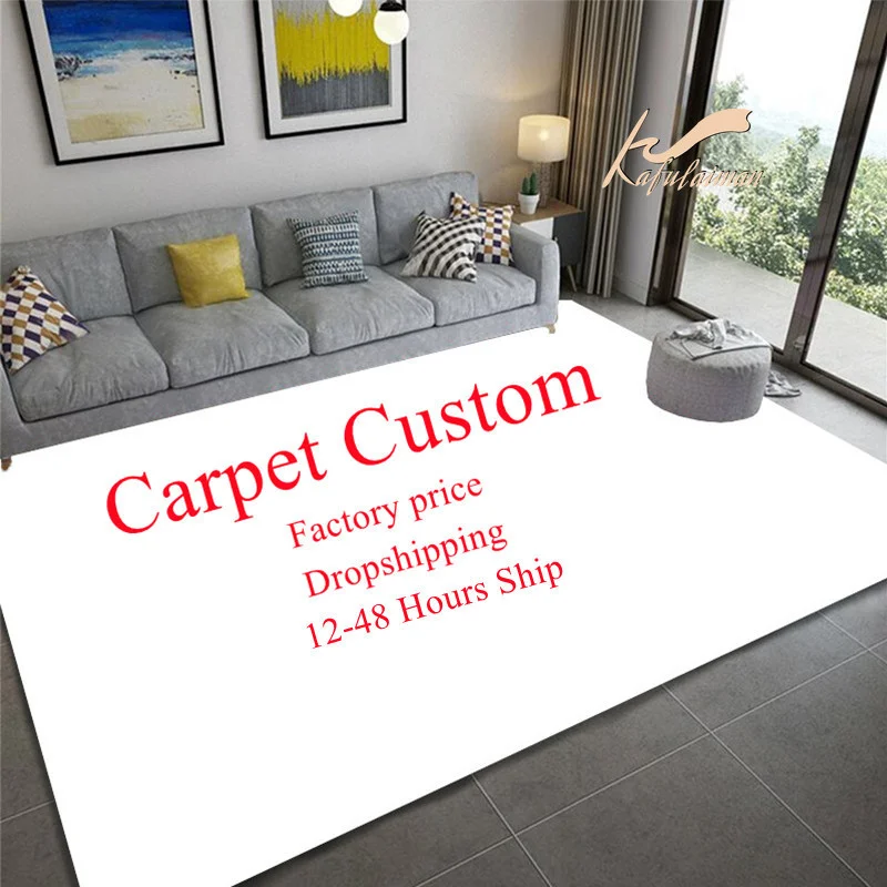 Carpet Custom Dropshipping Printed Rug For Living Room Area Doormat Stepmat Large Pet Mat Best Gift | Дом и сад
