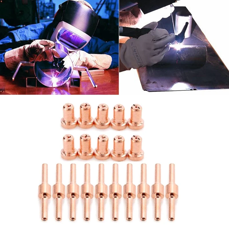 Extended PT-31 Cutting Torch Red Wire Consumables for LG40 40A Inverter Air Plasma Cutter Welding Machine