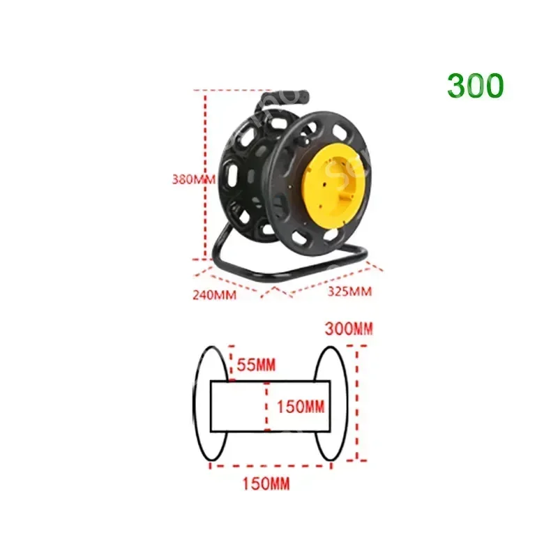 Mobile Cable Reel Optical Fiber Empty Disk Fiber Optic Cable Tray Various Types of Wire and Reels