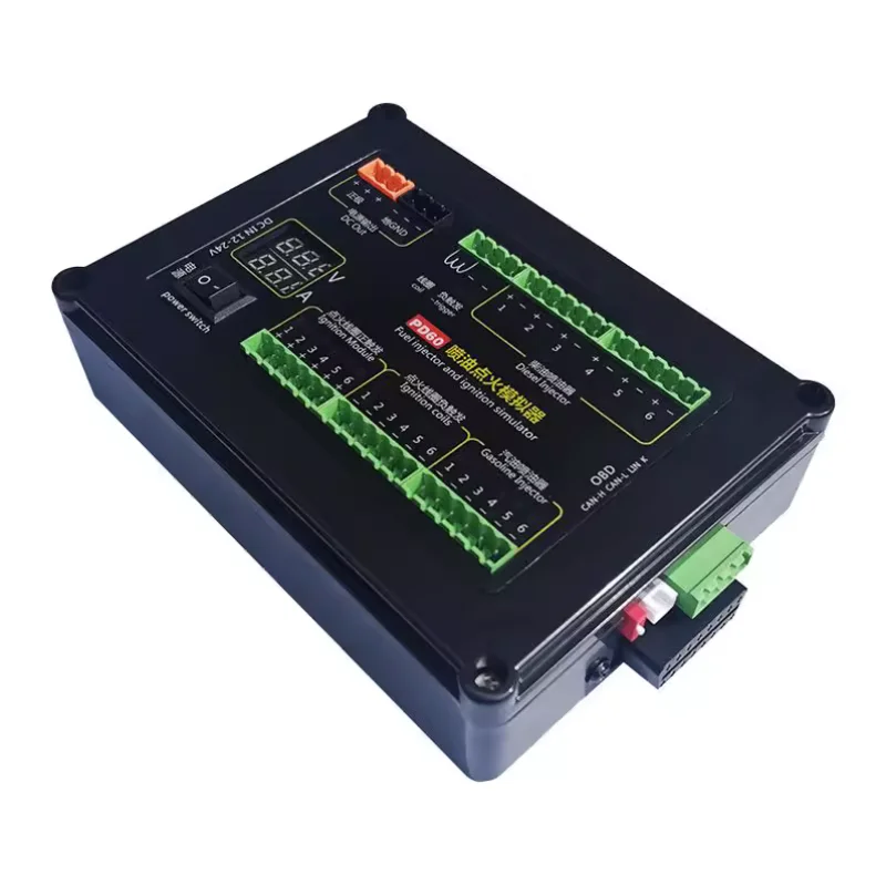 Fuel Injection Ignition Simulator ECU Maintenance Platform Testing Equipment for Petrol and Diesel Vehicle Computer Board PD60