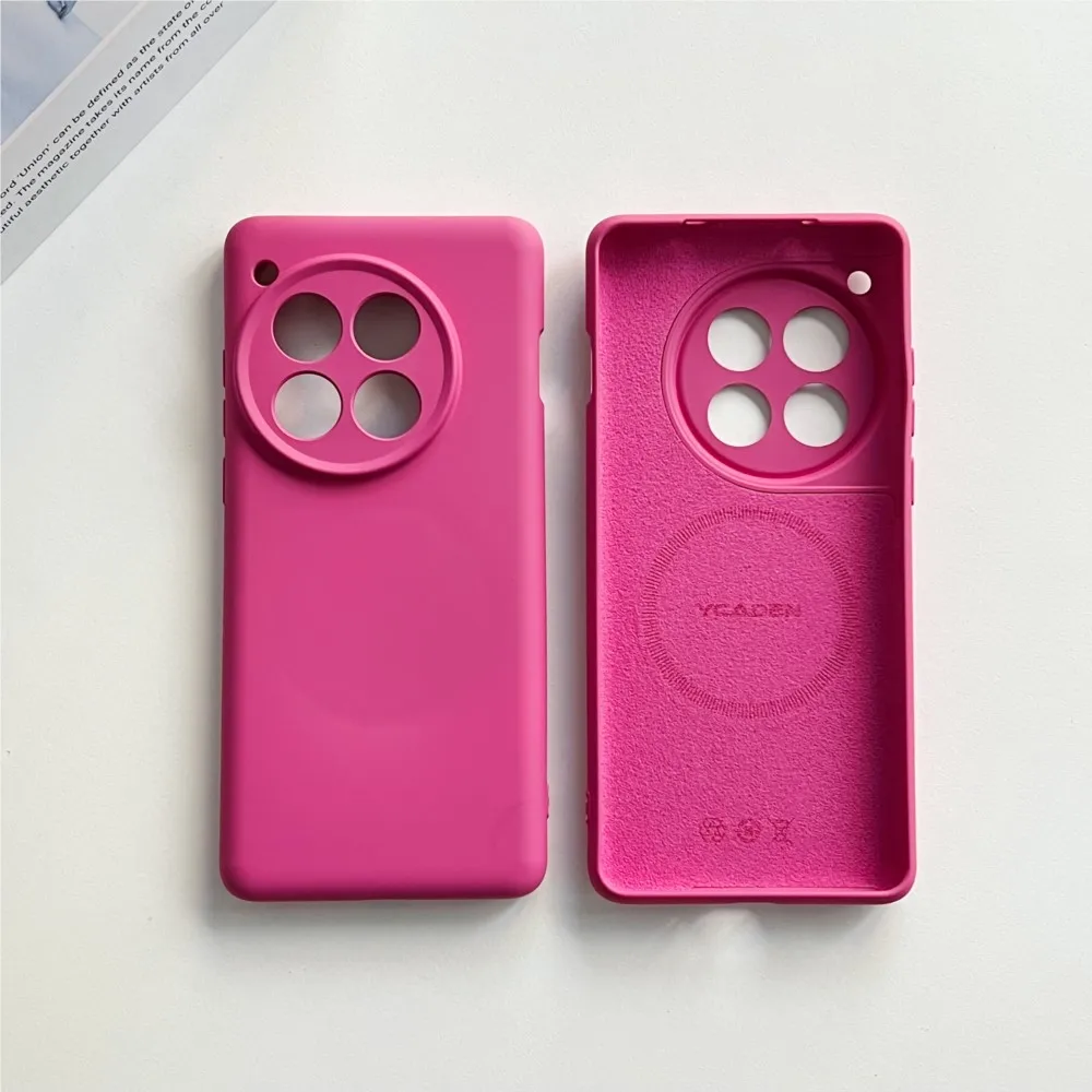 Wireless Charging Magsafe Liquid Silicone Phone Case with Magnetic Slim Design and Camera Protection