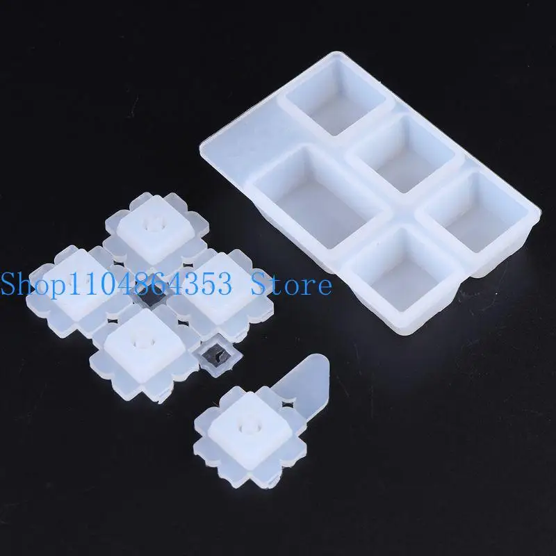 652F für Tastenkappen-Silikonform, UV-Epoxidharz, mechanische Tastatur, Epoxidharzform für Heimwerker