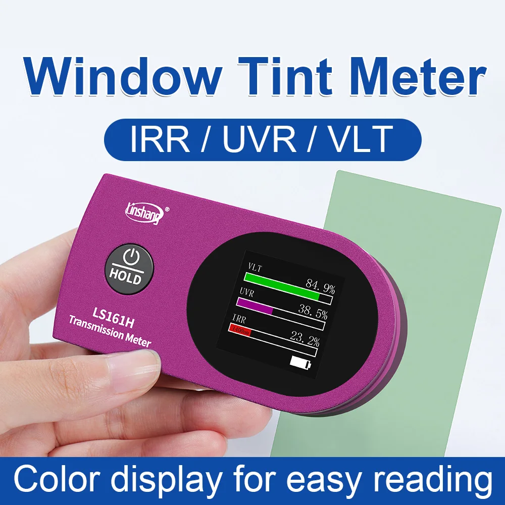 Window Tint Meter TSER Tester UV IR VLT solar film Transmission Meter Tint Film Tester LS161 LS161A LS161H
