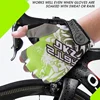 Cycling Gloves for Women Men with Anti-Slip Absorbing Pad,Light Weight Half Finger for Cycling Workout Training Bicycle Gloves 5