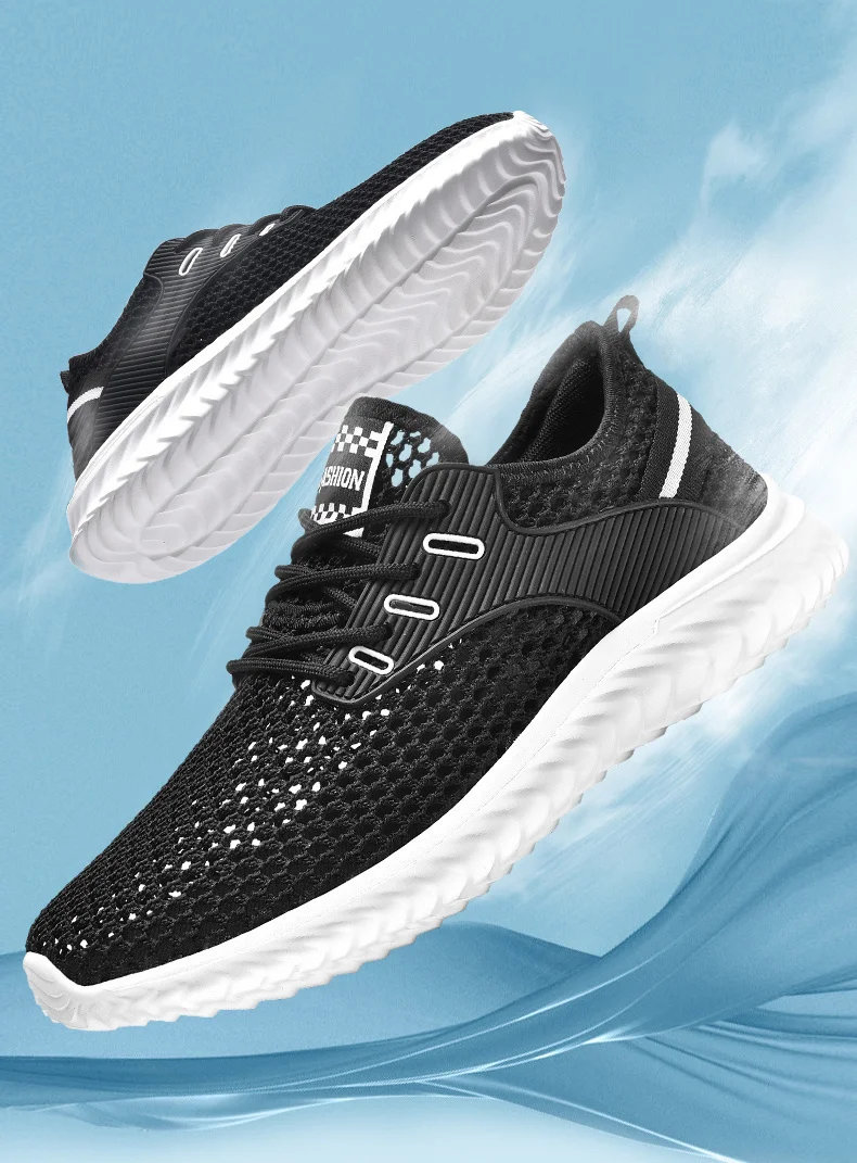Men's Mesh Breathable Summer Sneakers - true deals club