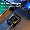 120W 50000mAh Power Bank Portable High Capacity Cable Two-way Fast Charging Mini 2in1 Wire Powerbank for iPhone Samsung ﻿Xiaomi 6