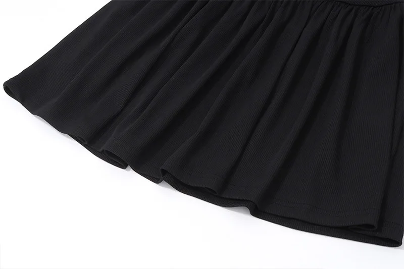 Deep V Neck Flower Sexy Mini Dress For Women Black New Spaghetti Strap Slim Fit Sleeveless Club Party Elegant Dress
