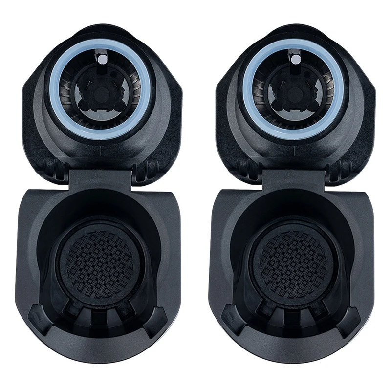 2X Coffee Capsule Adapter Conversion Supporter Holder Adatto Per Genio S Piccoloxs Edg466 Edg606 Edg305 Mini Me Kp7