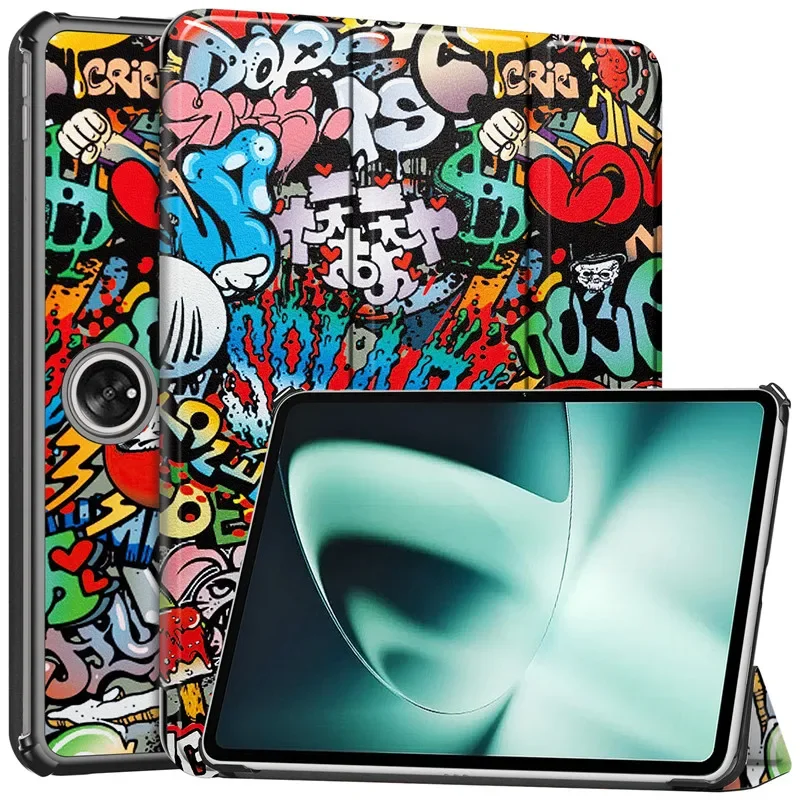Enhanced Magnetic Tri-Fold Stand Cover with Smart Wake/Sleep Feature