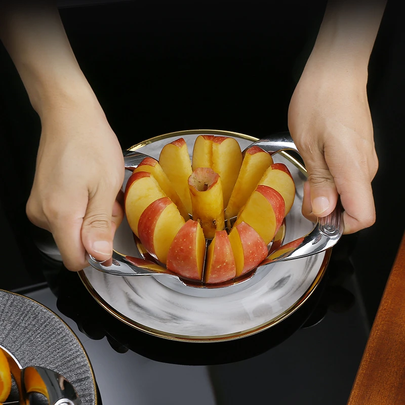 304 Stainless Steel Apple Cutter Enlarged Fruit Divider Multifunctional Core Remover Orange Slicer Kitchen Vegetable Tools vegetable slicer fruit slicer vegetable cutter food slicer apple slicer apple cutter