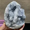 Natural Rough Blue Celestite Geode Raw Quartz Crystal Cluster Specimens 6