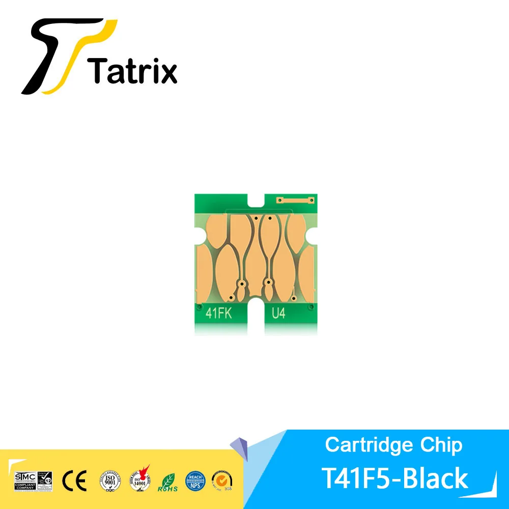 Tatrix T41f5 T41f2 T41f3 T41f4 Chip do Cartucho de Tinta para Epson Surecolor T3400 Sc-t3400 Sc-t3400n T5400 Sc-t5400 Sc-t5400m Impressora - Imagem 5