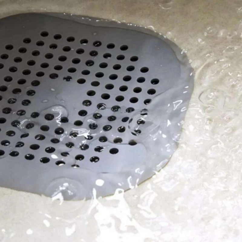 Shower Drain Silicone Kitchen Sink Filter Hair Stopper Catcher Filter Bathroom Accessories Bathtub Strainer Sewer Outfall sink filter shower drain catcher hair drain catcher hair drain filter floor drain hair filter floor drain hair catcher drain hair catcher sink strainer
