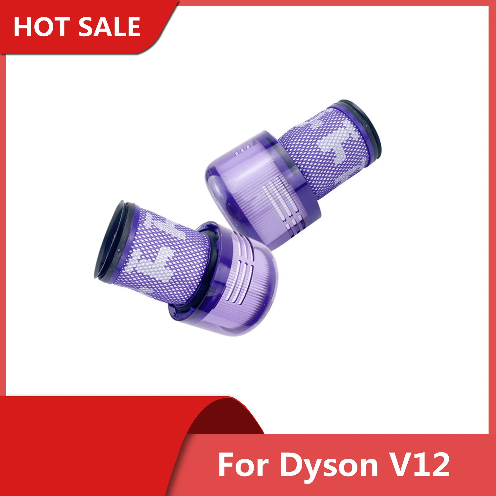 

Запчасти для аккумуляторного пылесоса Dyson V12, сменные детали для фильтра НЕРА, моющиеся запасные части