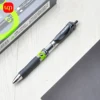 3/6pcs black ink gel pen, 0.7mm quick dry writing smooth school office and home stationery for back-to-school season 3