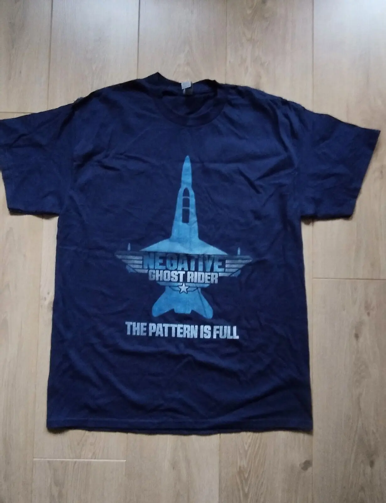 Top Gun (Ghost Rider) T-Shirt (Taglia Grande) Bnwot