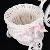 Haodeba Handmade Flower Vase bikecycle/Bike Flower Basket home Decoration Flower Vase pots Gift 26*16*12cm 5