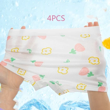 سراويل شفافة للفتيات السروال فتاة 12 سنة الفتيات الملاكمين ملابس داخليّة حريمي السراويل الاطفال الملاكم الأطفال الشباب في سن المراهقة 2