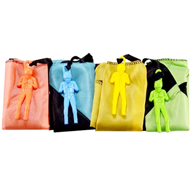 Hand Throwing Parachute Kids Outdoor Funny Toys Game Play Educational Toys for Children Fly Parachute Sport Mini Soldier Toy 6