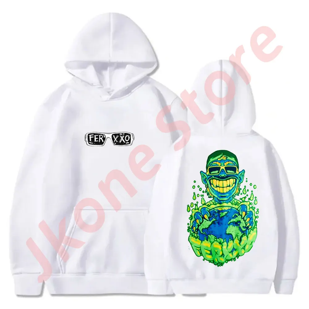 

Толстовки Ferxxo World Tour Feid Ferxxocalipsis Merch, пуловеры для косплея для женщин и мужчин, модная повседневная Уличная одежда