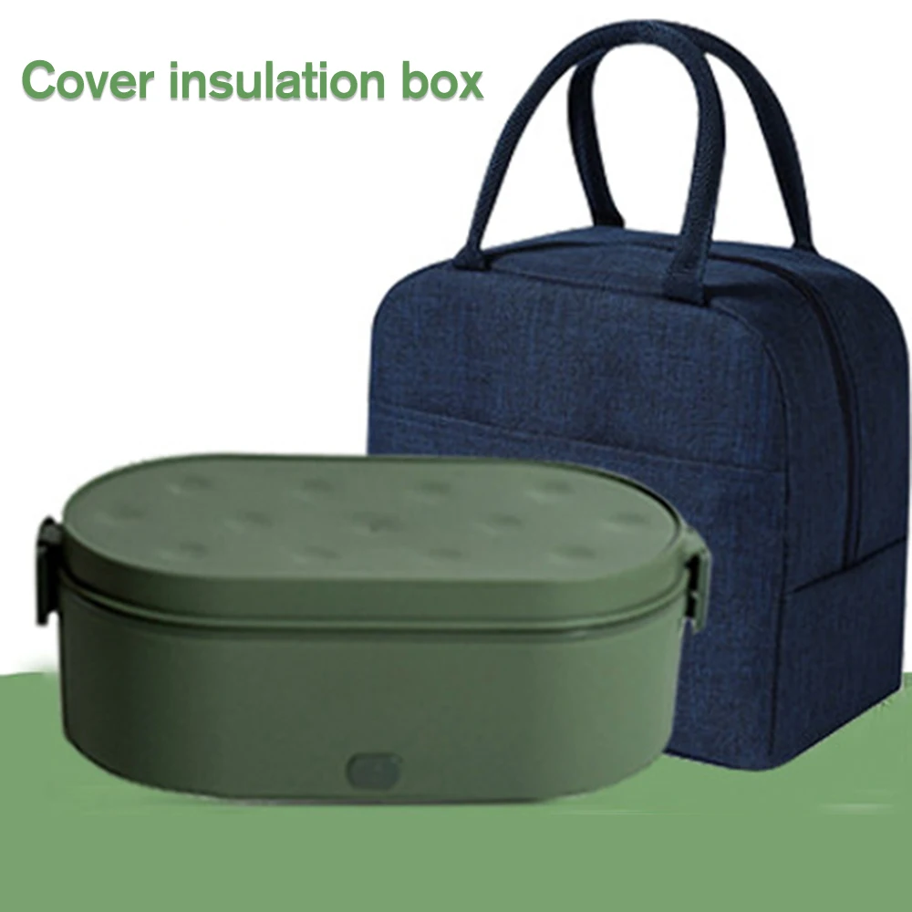 

Stainless Steel Lunch Bento Box Mini Lunch Box Electric USB Charging Food Heater Container Car Home Portable Rice Cooker Warmer