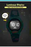 Montres enfants mignon rose numérique enfants montre pour garçons filles 30M étanche violet étudiant électronique montre-bracelet LED cadeaux 2