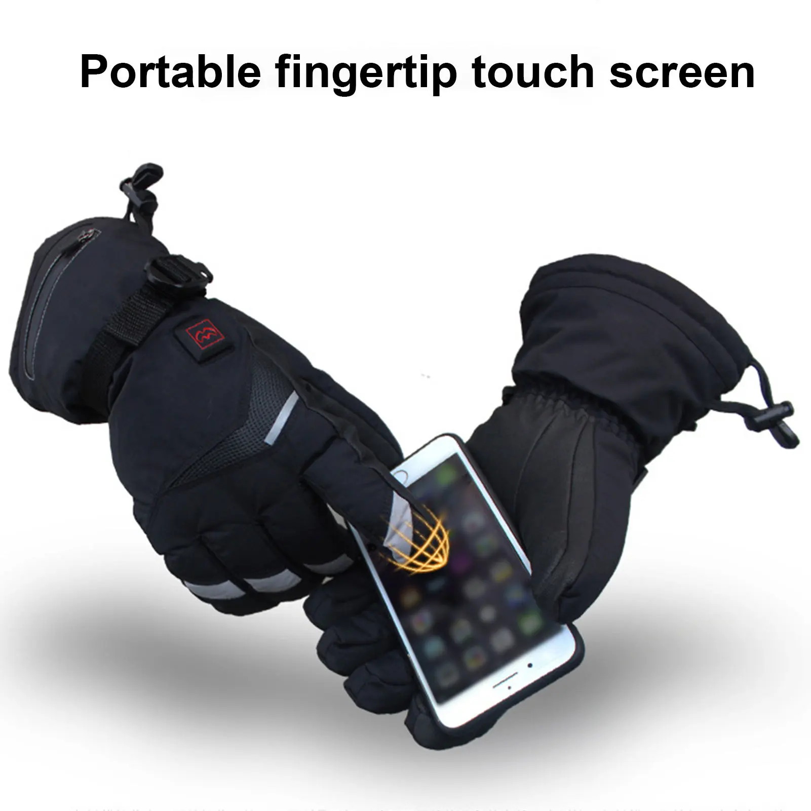 

Heated Gloves Touch Screen Electric Riding Supplies for Winter