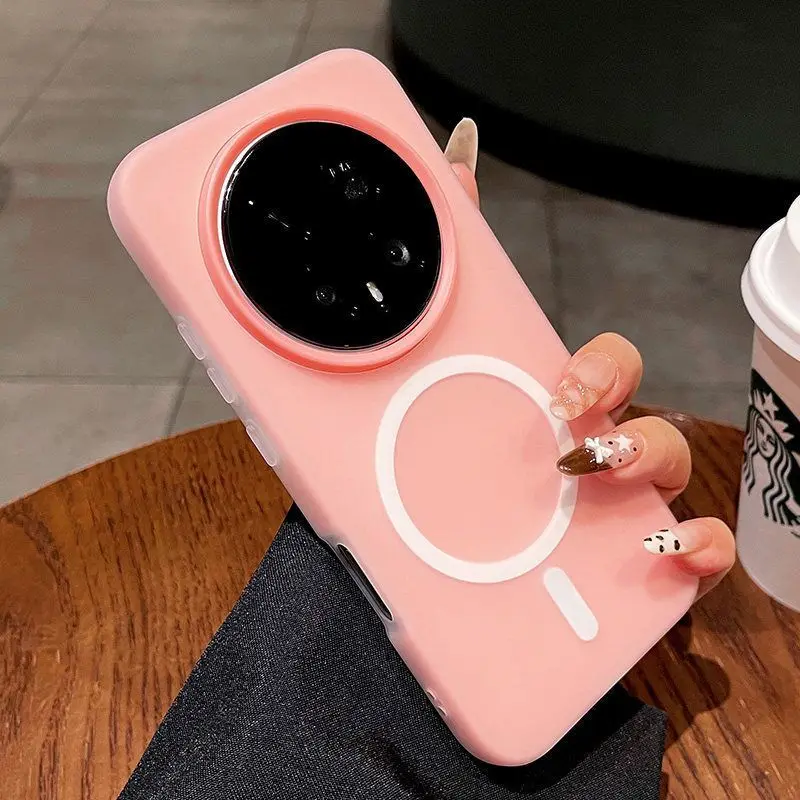 Enhanced Jelly Magnetic Shockproof Case with Skin-Friendly Feel