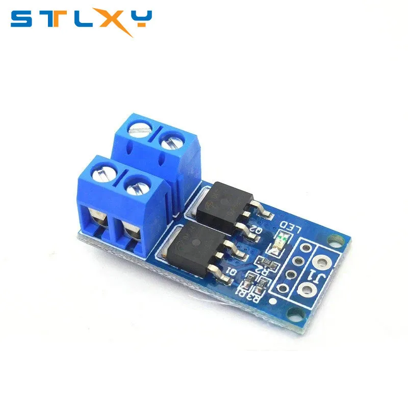 DC Motor Speed Controller 15A 400W MOS FET Trigger Switch Drive Module DC 5V-36V PWM Regulator Control Panel Motor Control Board