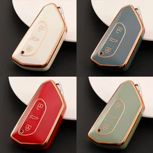 TPU Car Remote Case Key Cover For Skoda Octavia A8 MK8 MK4 2020 2021 For Seat Leon Fr Mk4 Cupra Formentor For VW Golf 8 ID-4
