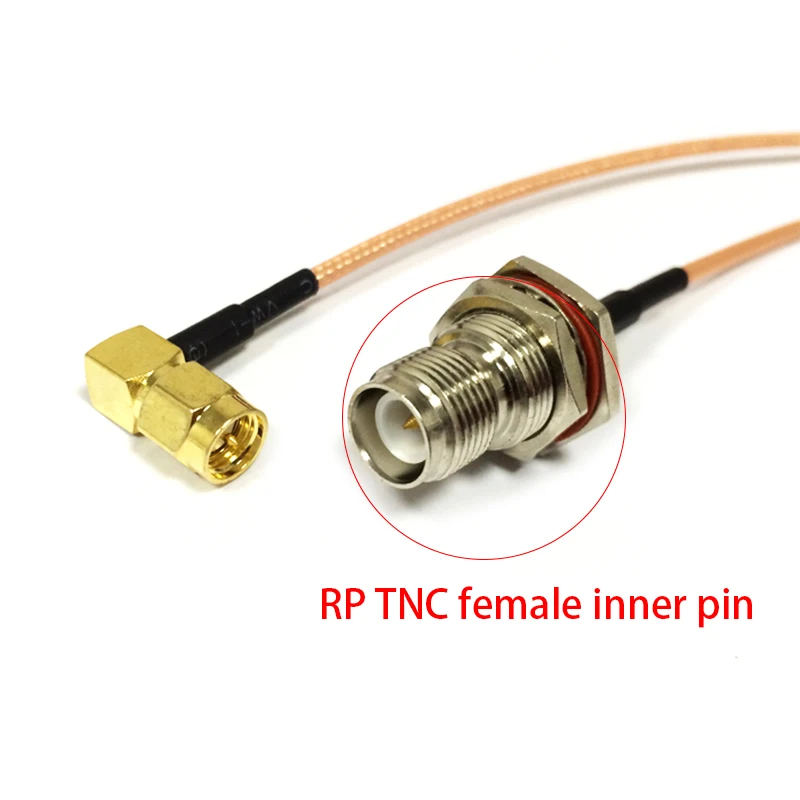 Neue SMA Männlich Weiblich RP Schalter TNC Jack Stecker Reverse Pigtail Kabel RG316 Großhandel 15 CM/30 CM/50 CM/100 CM – Detail 7