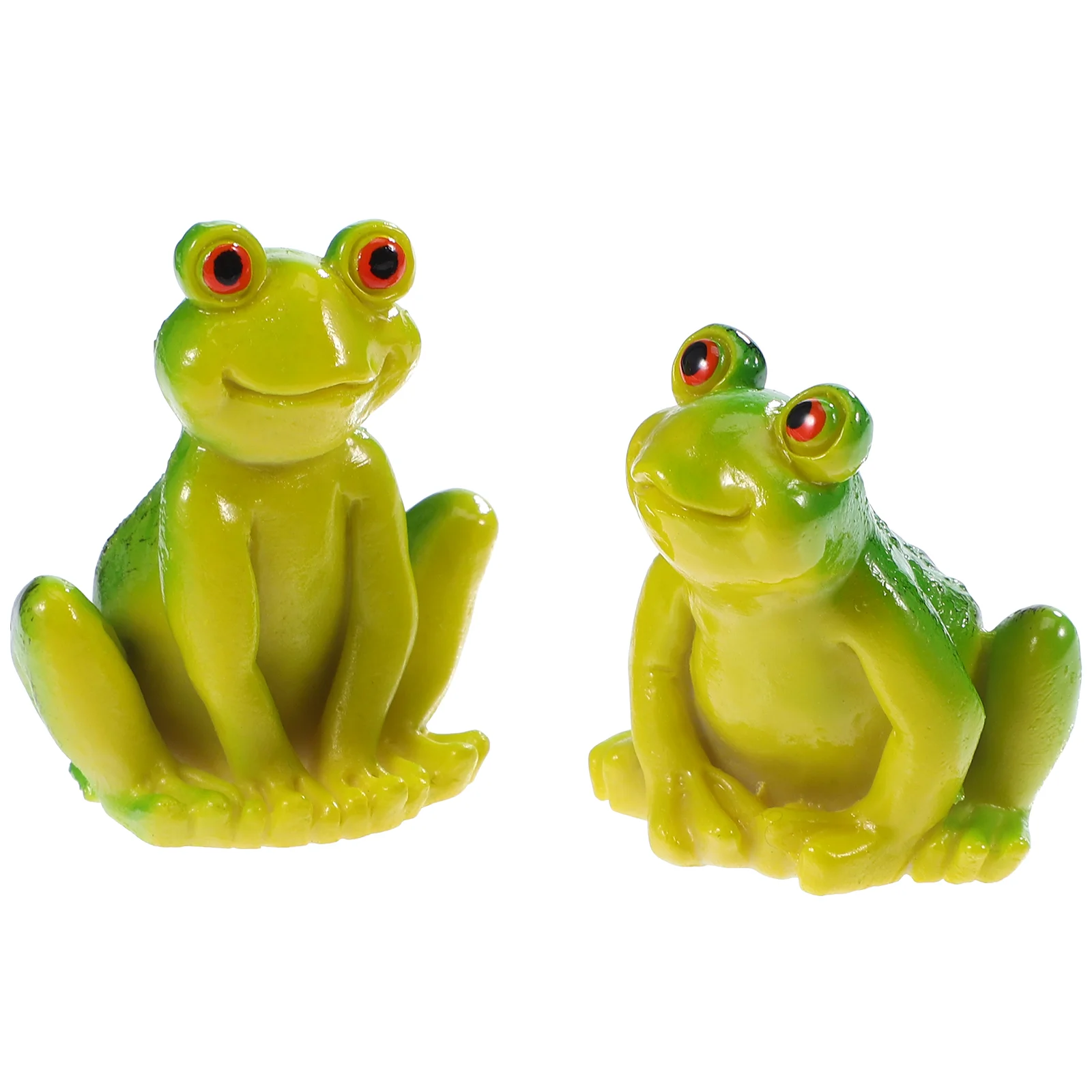 

2 шт., декоративные мини-фигурки лягушек