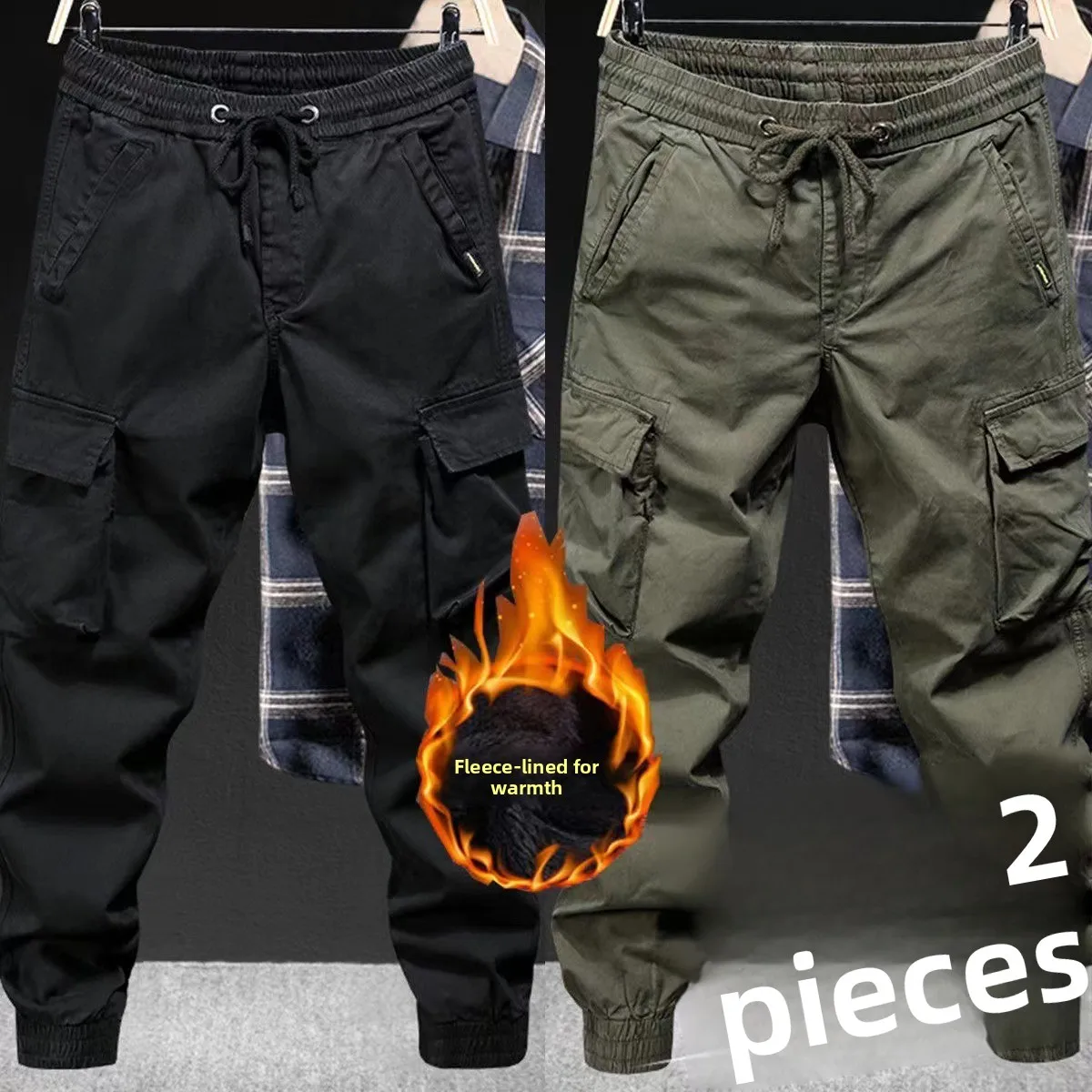 K172 black + green plus velvet 2-piece pack