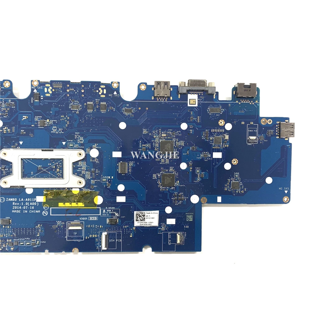 Placa-mãe do Portátil para Dell Latitude E5550 Cn0m1mpk 0m1mpk M1mpk Sr1ee I54310u Zam80 La-a911p Rev:1.0 100 Testado - Imagem 6
