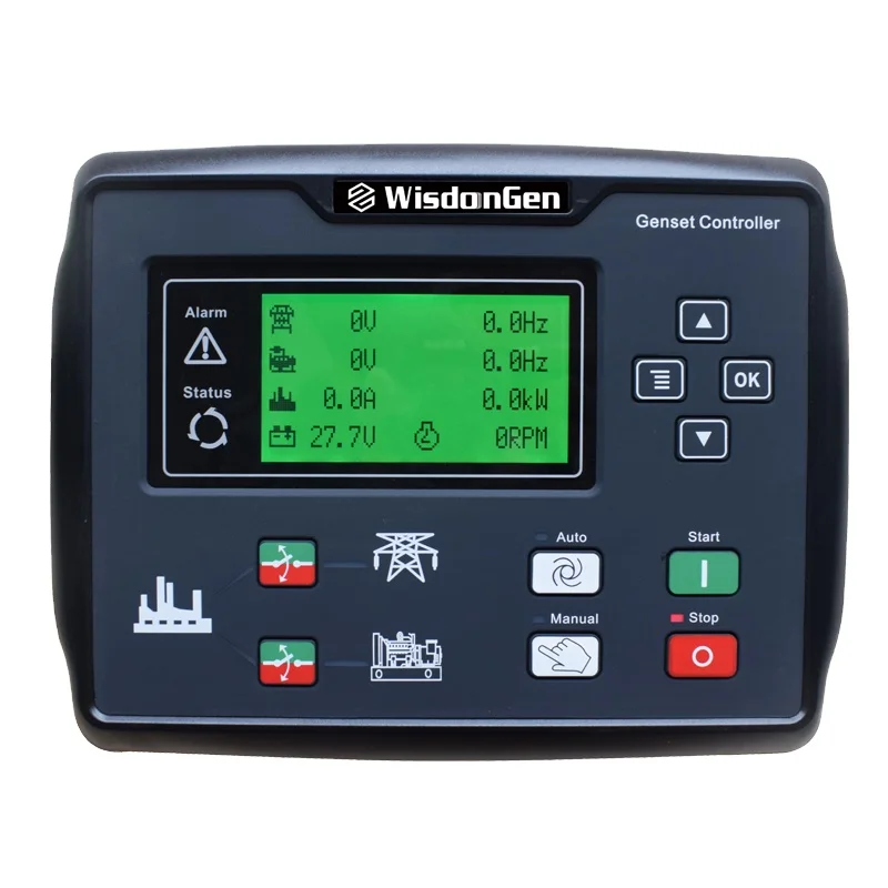 

ZHONGLING generator controller 6120UN 6110K 6110U 6110N engine part genset control panel generator accessories