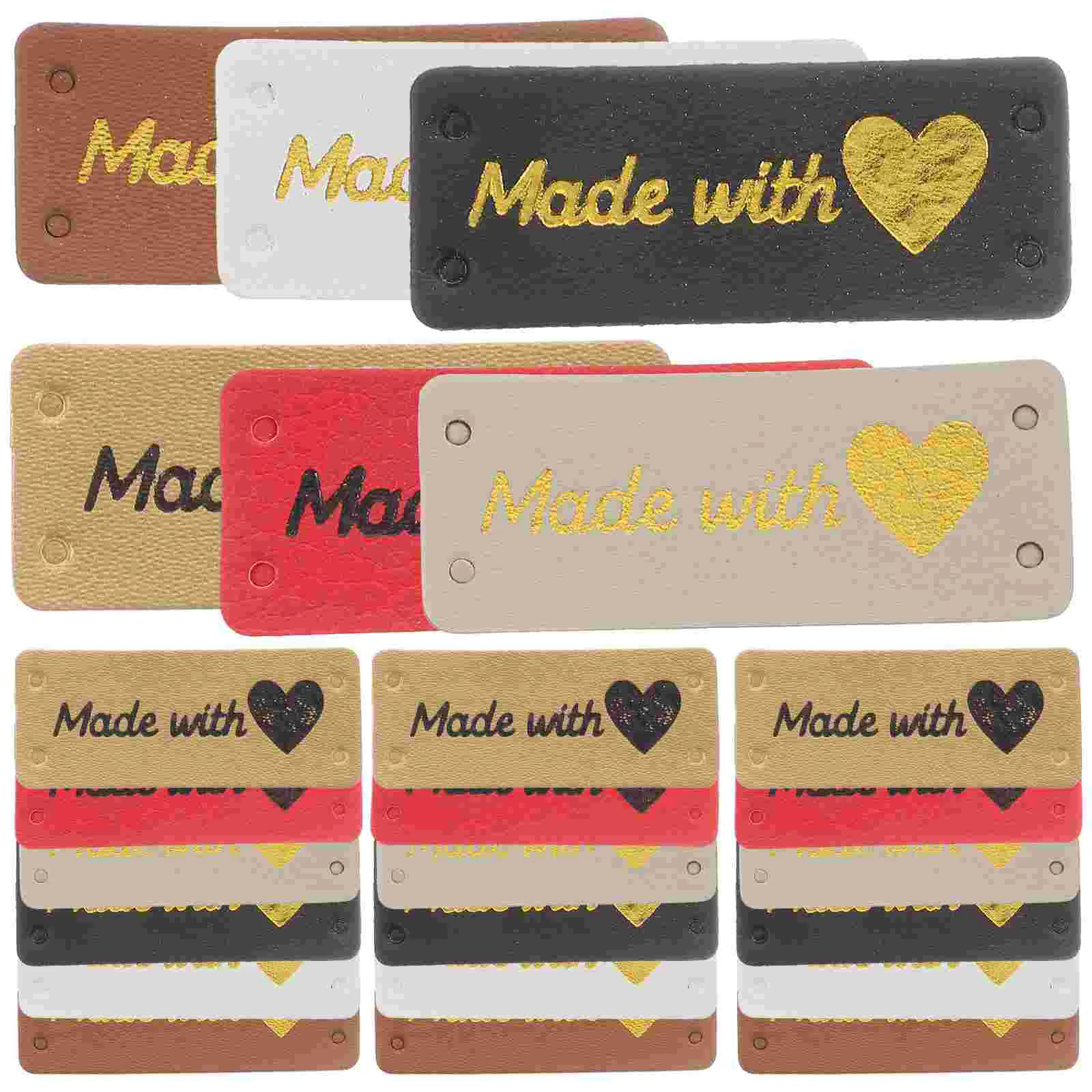 

Тканевые тканевые швейные этикетки в форме сердца