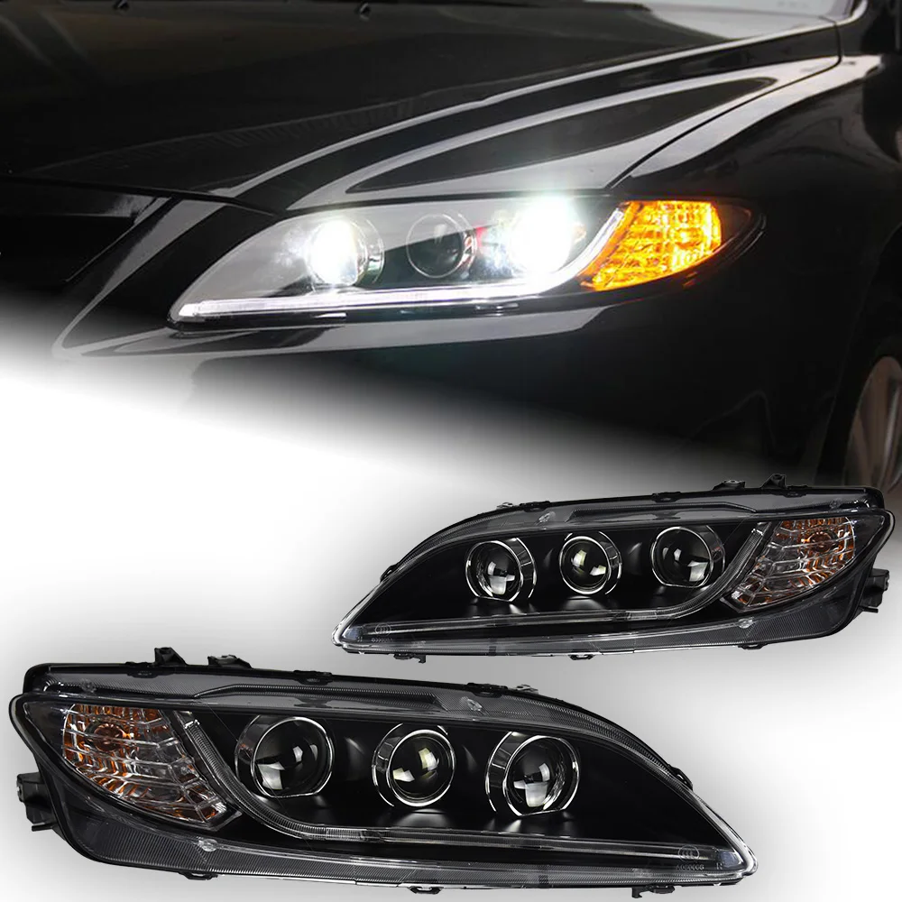 マツダ6用akdカースタイル,ヘッドライト2004-2012 mazda6,隠し