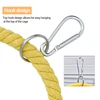 Pet Parrot Birds Cage Toy Parrot Cotton Rope Circle Ring Stand Chewing Bite Hanging Swing Climbing Play Toys 3