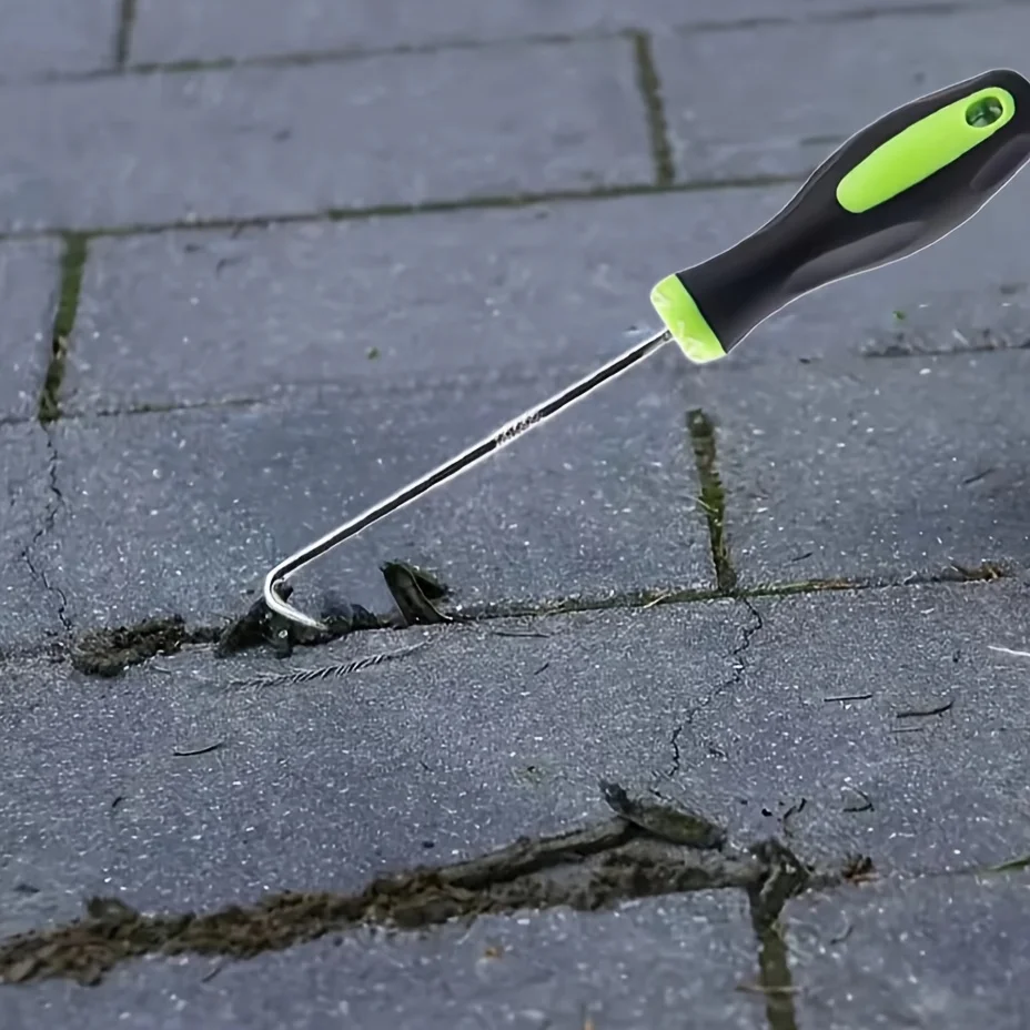 U-Shaped Ground Nail Remover Hook for Garden Cracks and Paving Gaps-Metal Material ground nail remover
