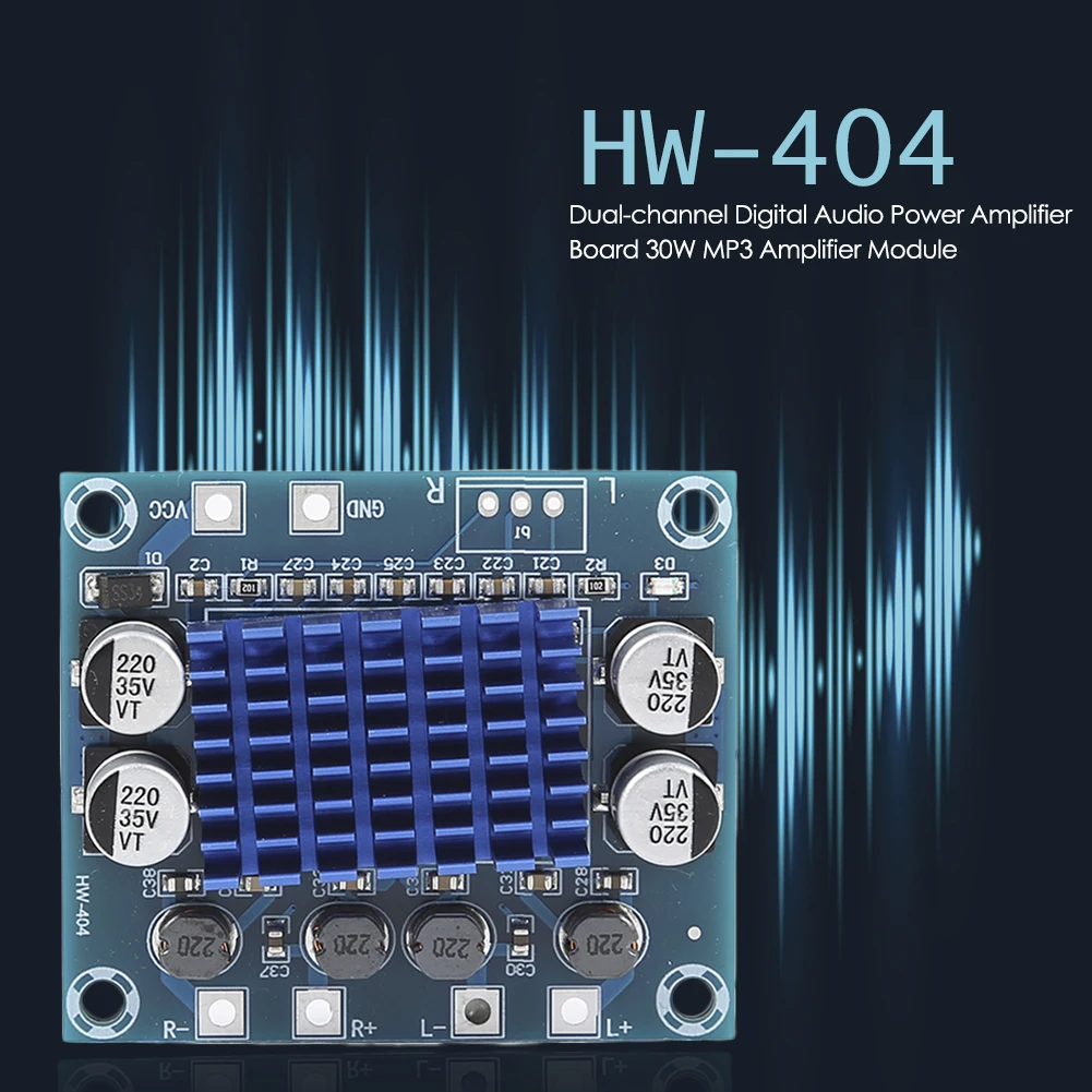 CLASS D AMPLIFIER HW - 404 - YouTube