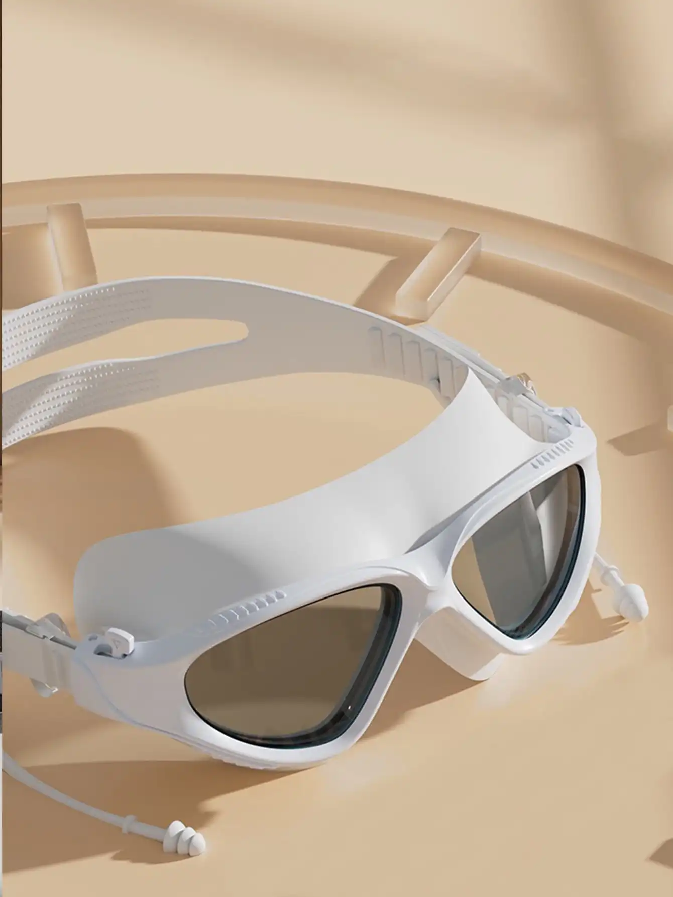 Seasprint professzionális Felnőtt anti-fog UV védelem objektív férfiak Nők Úszás Védőszemüveg Vízhatlan esőköpény Alkalmazkodó m szilikon Úszik szemüvegek
