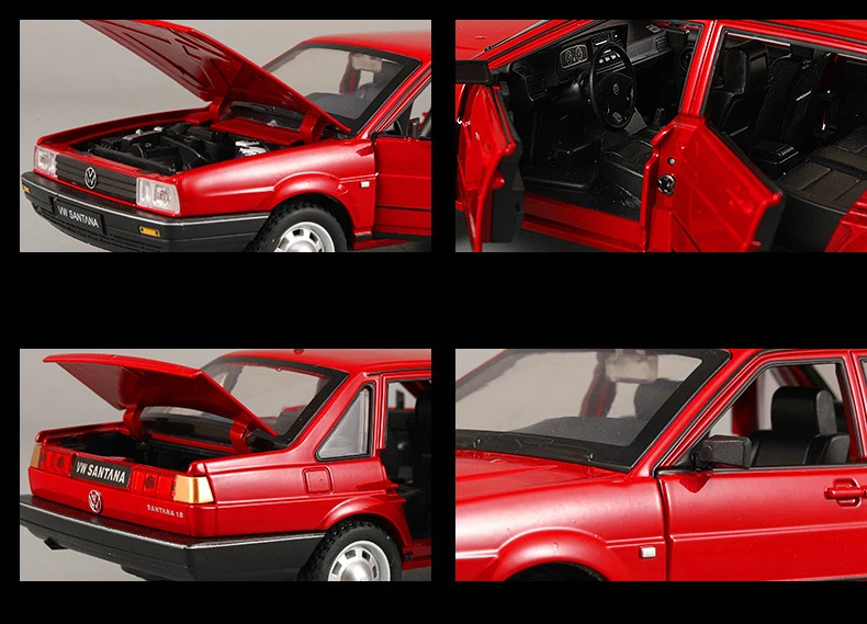 Volkswagen Santana 1:24 Ölçekli Model Araba