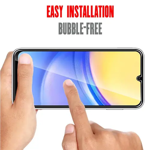 9H Screen Protector for Samsung A15 A16 A56 A36 A17 A14 A25 A24 A55 A53 A52 A57 A37 A34 A35 Tempered Glass Samsung Galaxy A15 - Image 6