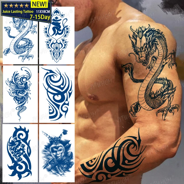 Aggregate more than 156 dragon shoulder tattoos for men super hot