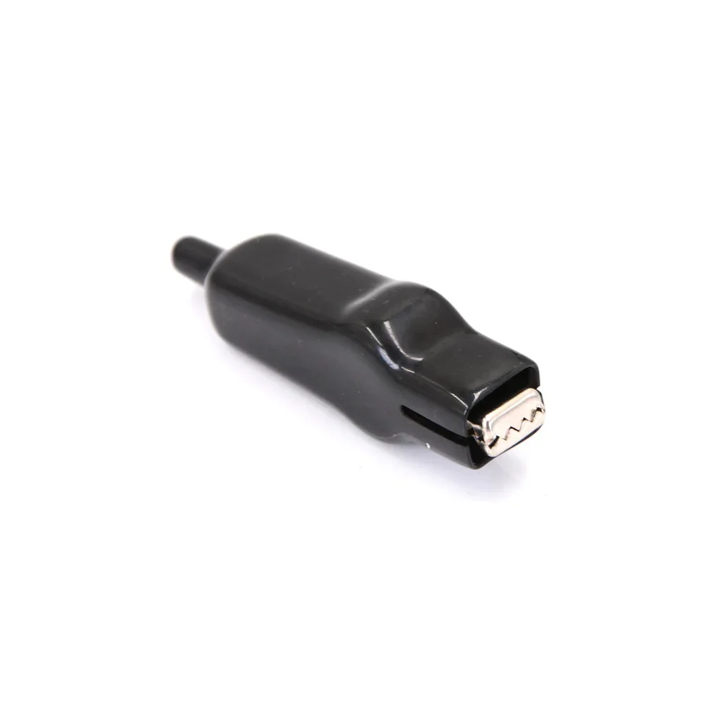 Alligator Clips Test Leads 2 PCS Sheathed Alligator Clips Electrical DIY Test Leads Alligator Double-Ended Crocodile Clips Roach Electrical Jumper Wire