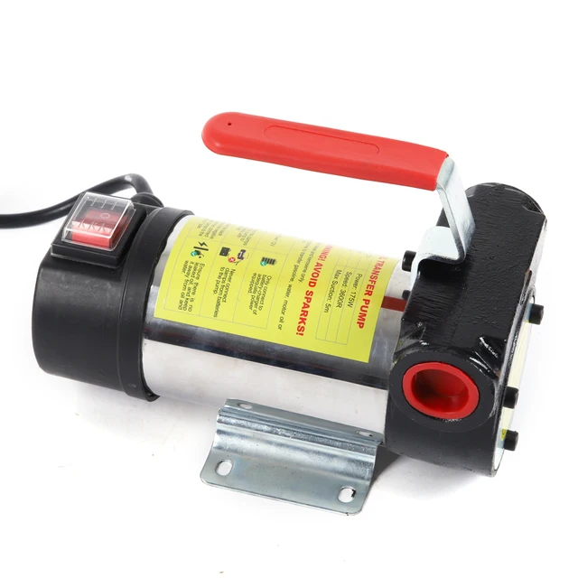 Tankstelle Tankanlage Diesel Heizöl Pumpe Selbstansaugende Dieselpumpe  Tankstelle mit Zapfpistole 60 L/min 550W 230V Abschaltautomatik Zapfpistole  : : Auto & Motorrad